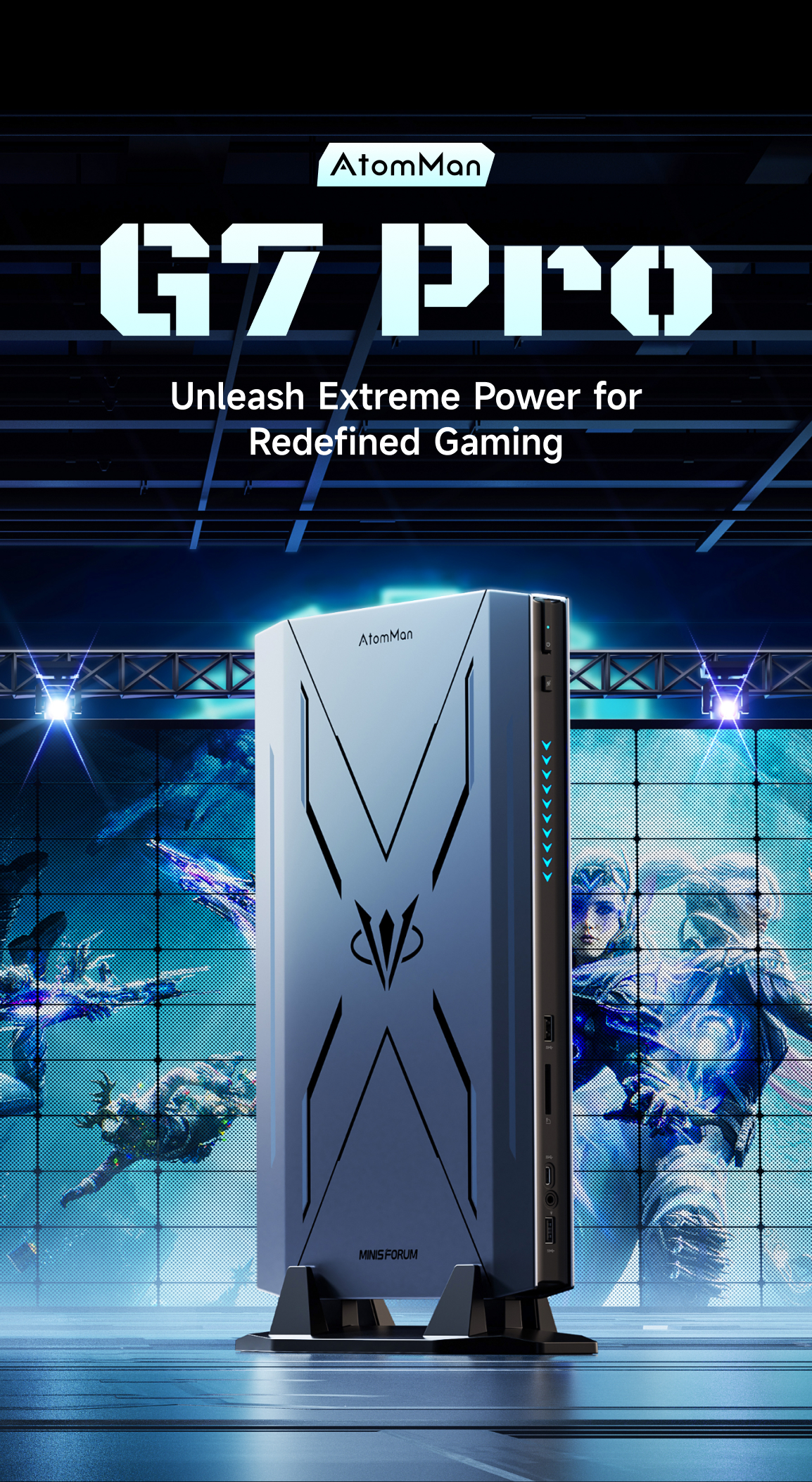 AtomMan G7 Pro - купить Мини-пк | Minisforum Россия